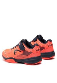 Head Buty Sprint Velcro 3.0 275403 Koralowy. Kolor: pomarańczowy. Materiał: skóra. Sport: bieganie
