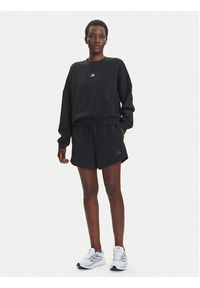 Adidas - adidas Szorty sportowe ALL SZN Soft Lux JM3751 Czarny Loose Fit. Kolor: czarny. Materiał: syntetyk