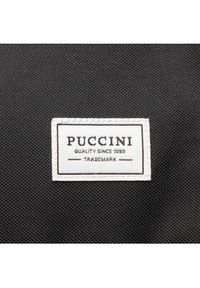 Puccini Plecak PM2021 Czarny. Kolor: czarny. Materiał: materiał #6