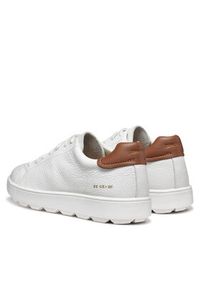 Geox Sneakersy U Spherica Ecub-1 U55GPC 00046 C1000 Biały. Kolor: biały. Materiał: skóra #4