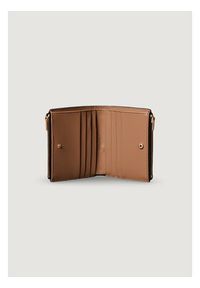 Calvin Klein Portfel Foil Logo Dbl Zip Cardcase LV04F1135G Czarny. Kolor: czarny. Materiał: skóra #4
