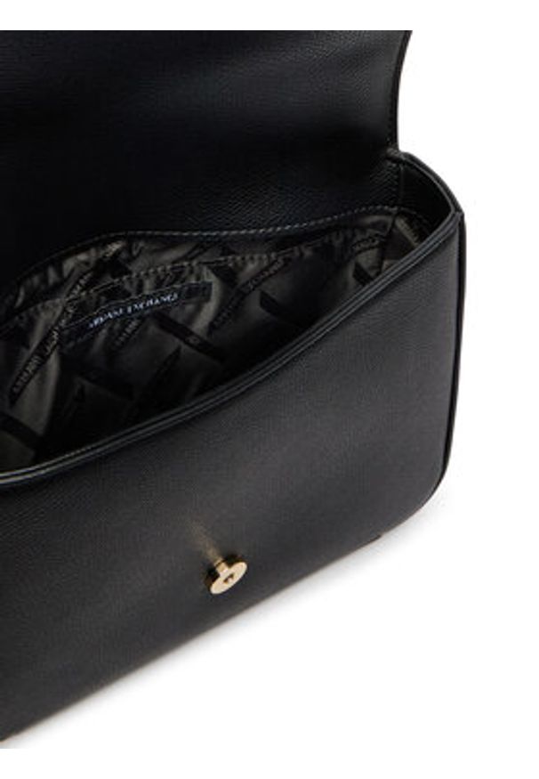 Armani Exchange Torebka XW002169 AF19895 UC001 Czarny. Kolor: czarny. Materiał: skórzane
