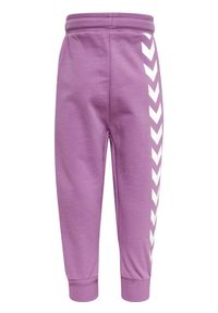 Spodnie dresowe dla dzieci Hummel Fast Apple. Kolor: fioletowy. Materiał: dresówka. Sport: joga i pilates, bieganie