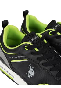 U.S. Polo Assn. Sneakersy "Tabry002" | Tabry 002 | Mężczyzna | Czarny, Szary. Kolor: wielokolorowy, czarny, szary. Materiał: materiał, skóra ekologiczna. Wzór: nadruk, aplikacja #5