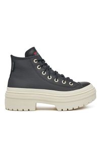 Converse Trampki Chuck Taylor All Star Lugged Heel Platform Waterproof A12328C 001 Czarny. Kolor: czarny. Materiał: materiał. Obcas: na platformie #1