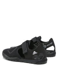 Adidas - adidas Sandały Captain Toey 2.0 K S42671 Czarny. Kolor: czarny. Materiał: materiał #6
