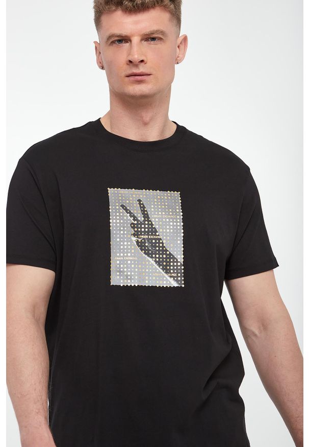 Armani Exchange - T-shirt męski ARMANI EXCHANGE