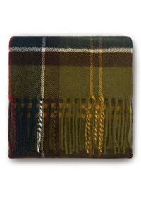 Barbour Szalik Yaxley USC0324TN11 Zielony. Kolor: zielony. Materiał: wełna, materiał
