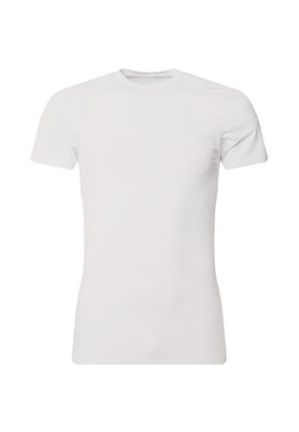 Resteröds Komplet 2 t-shirtów 27040 2 Biały Slim Fit. Kolor: biały. Materiał: bawełna