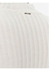 Liu Jo Sweter MF3223 MA95M Écru Slim Fit. Materiał: syntetyk #4