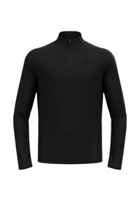 Odlo - Bluza techniczna męska ODLO Essential Light Mid Layer 1/2 zip. Kolor: wielokolorowy, czarny, szary