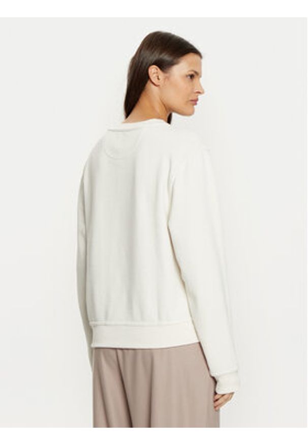 Guess Bluza W5RQ09 K8802 Écru Regular Fit. Materiał: bawełna, syntetyk