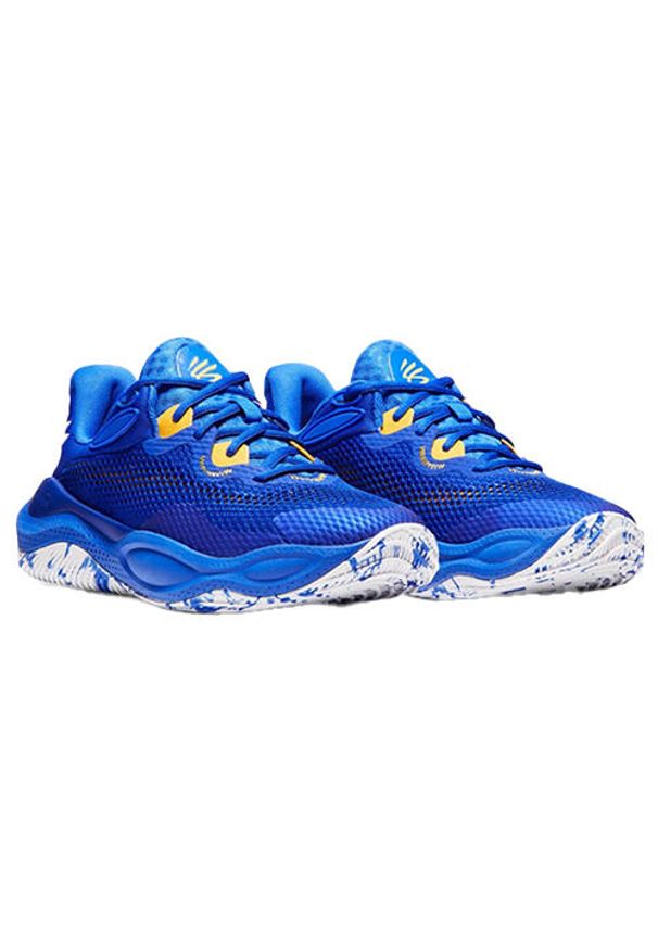 Buty sportowe koszykówka męskie Under Armour Curry Splash 24. Kolor: niebieski. Sport: koszykówka