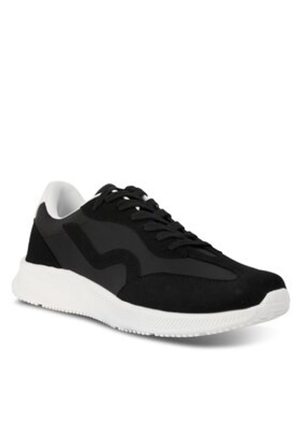 Regatta Sneakersy Marine Retro RMF825 Czarny. Kolor: czarny. Materiał: materiał