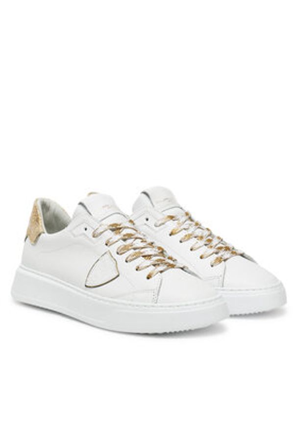 Philippe Model Sneakersy BTLD VG12 Biały. Kolor: biały. Materiał: skóra