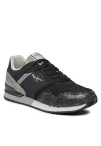 Pepe Jeans Sneakersy PLS31528 Czarny. Kolor: czarny. Materiał: materiał #1