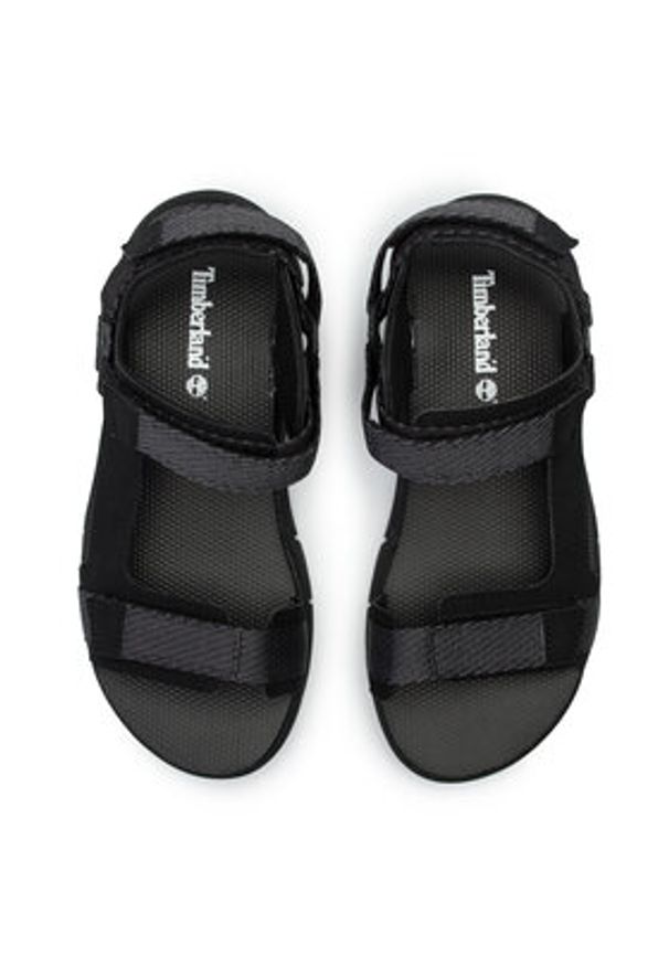 Timberland Sandały Windham Trail Sandal TB0A1V30015 Czarny. Kolor: czarny. Materiał: skóra