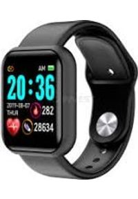 Smartwatch R2 Invest L18 Czarny (Sport Smartband zegarek opaska). Rodzaj zegarka: smartwatch. Kolor: czarny. Styl: sportowy #1