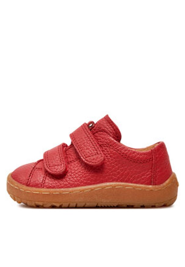 Froddo Sneakersy Barefoot Base G3130240-5 M Czerwony. Kolor: czerwony. Materiał: skóra