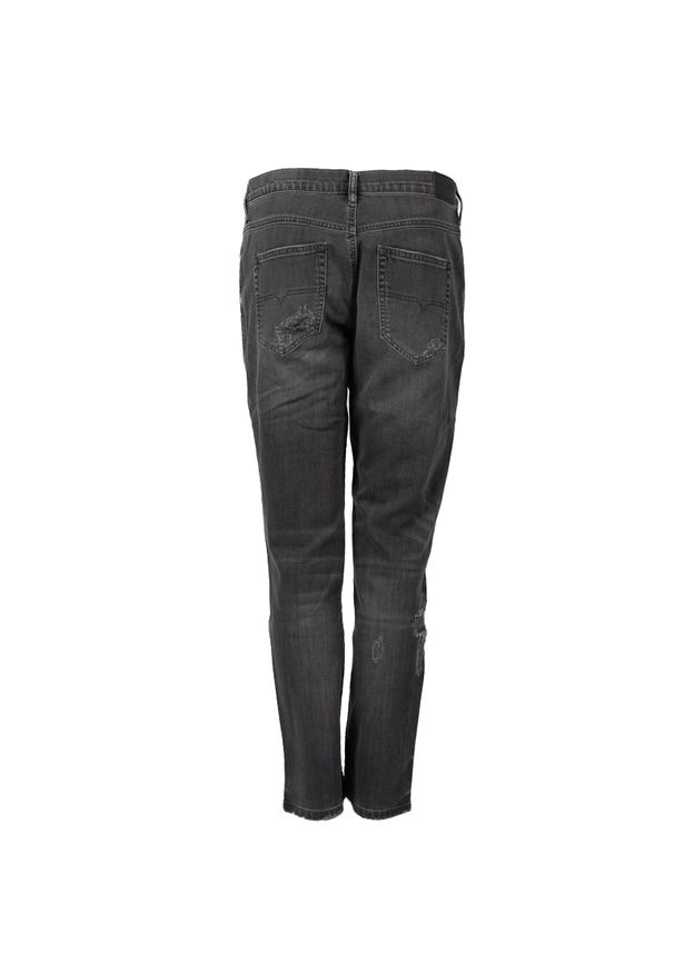 Diesel Jeansy "Belthy-Ankle-D" | 00SA320-69BH | Kobieta | Czarny. Okazja: na co dzień. Kolor: czarny. Długość: krótkie. Styl: klasyczny, elegancki, casual