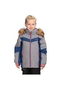 Dziewczęca kurtka narciarska Kilpi Alisia. Kolor: szary. Sezon: zima. Sport: narciarstwo #1