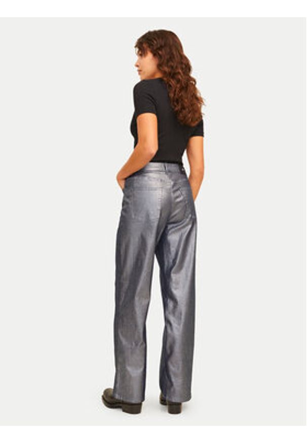 JJXX Jeansy Tokyo 12264457 Srebrny Wide Leg. Kolor: srebrny