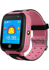 FOREVER - Smartwatch Forever Kids KW-55 Różowy (KW-55 Różowy). Rodzaj zegarka: smartwatch. Kolor: różowy