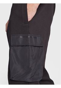Armani Exchange Spodnie dresowe 3RZPFE ZJXGZ 1200 Czarny Regular Fit. Kolor: czarny. Materiał: bawełna #5