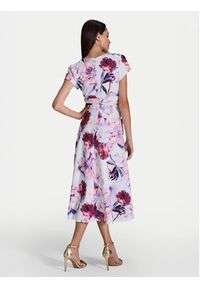 Swing Sukienka koktajlowa 5AI12700 Kolorowy Regular Fit. Materiał: syntetyk. Wzór: kolorowy. Styl: wizytowy #4