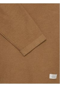 Blend Sweter 20715134 Brązowy Slim Fit. Kolor: brązowy. Materiał: bawełna #7