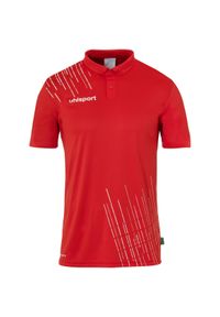 UHLSPORT - Koszulka polo dla dzieci Uhlsport Score 26 Poly. Typ kołnierza: polo. Kolor: wielokolorowy, biały, czerwony. Materiał: poliester. Sport: piłka nożna #1