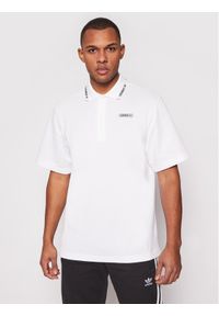 Adidas - adidas Polo Summer GN3835 Biały Regular Fit. Typ kołnierza: polo. Kolor: biały. Materiał: bawełna #1