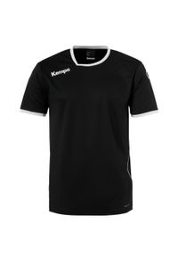 KEMPA - Koszulka dziecięca Kempa Curve. Kolor: wielokolorowy, biały, czarny. Materiał: materiał. Sport: fitness #1