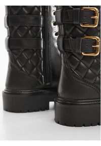 mango - Mango Botki Sierra 57054427 Czarny. Kolor: czarny. Materiał: skóra #4