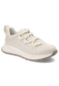 Białe Sneakersy Artiker Modne Sportowe Obuwie Damskie. Kolor: biały. Materiał: materiał