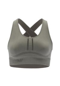 Biustonosz dla kobiet Silvini Bariana. Kolor: szary, niebieski, wielokolorowy. Rodzaj stanika: wyciągane miseczki #1