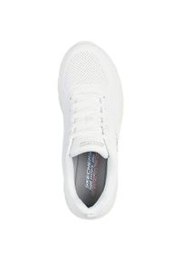 skechers - Adidasy Skechers Bobs B Flex Lo - Cool Ease, Kobiety. Kolor: biały. Materiał: materiał. Sport: fitness