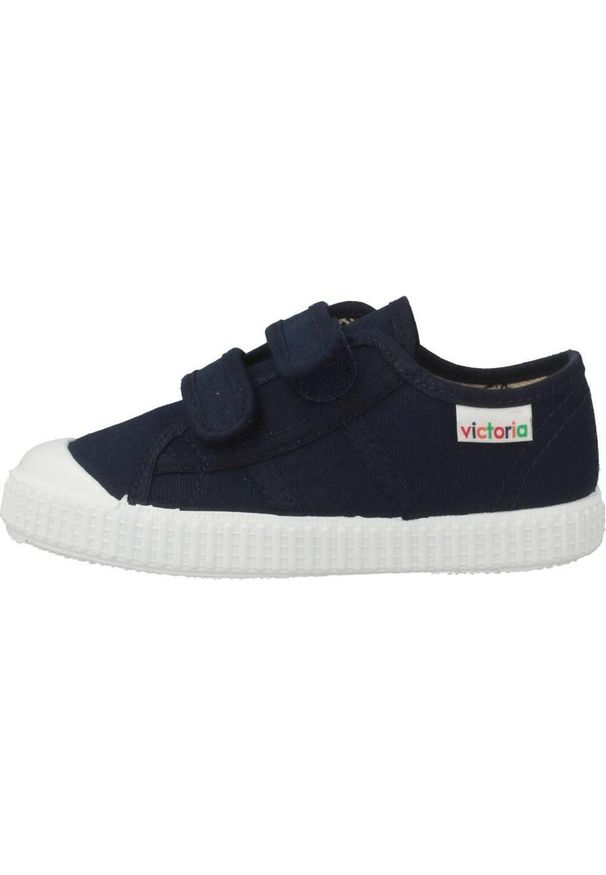 VICTORIA - Buty tenisówki dziecięce Victoria. Kolor: niebieski. Materiał: tkanina