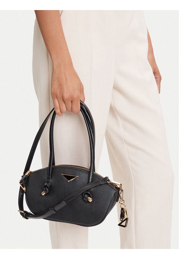 Aldo Torebka Elysande 13989401 Czarny. Kolor: czarny. Materiał: skórzane