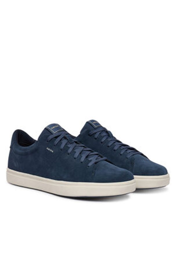 Geox Sneakersy U Baltmoore U65LDD 00022 C4028 Granatowy. Kolor: niebieski. Materiał: zamsz, skóra