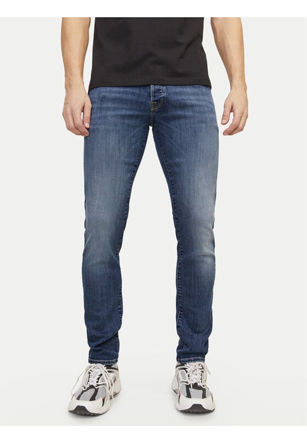 Jack & Jones Jeansy Iglenn Fox 12250486 Niebieski Slim Fit. Kolor: niebieski