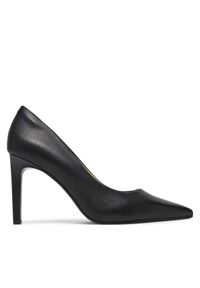 Calvin Klein Szpilki Pump 90 Pointy Hw Bar Lth HW0HW02527 Czarny. Kolor: czarny. Materiał: skóra. Obcas: na szpilce