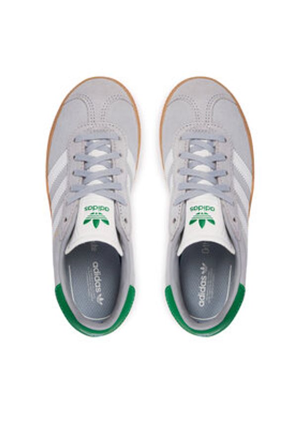 Adidas - adidas Sneakersy Gazelle JQ5999 Szary. Kolor: szary. Materiał: skóra, zamsz. Model: Adidas Gazelle