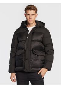 TOMMY HILFIGER - Tommy Hilfiger Kurtka zimowa MW0MW28723 Czarny Regular Fit. Kolor: czarny. Materiał: syntetyk. Sezon: zima #1