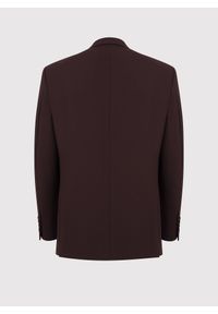 Pako Lorente - PAKO LORENTE – Burgundowa casualowa marynarka męska. Okazja: na co dzień. Kolor: czerwony. Materiał: wełna. Wzór: gładki. Styl: casual #5