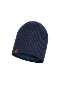 Czapka zimowa Buff Knitted & Fleece Hat. Kolor: niebieski. Sezon: zima. Styl: wakacyjny #1