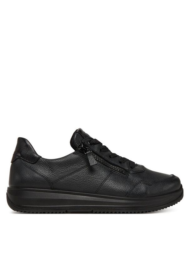 Sneakersy Ara. Kolor: czarny