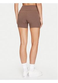 Adidas - adidas Szorty sportowe Lounge IY6742 Brązowy Slim Fit. Kolor: brązowy. Materiał: bawełna, wiskoza #2
