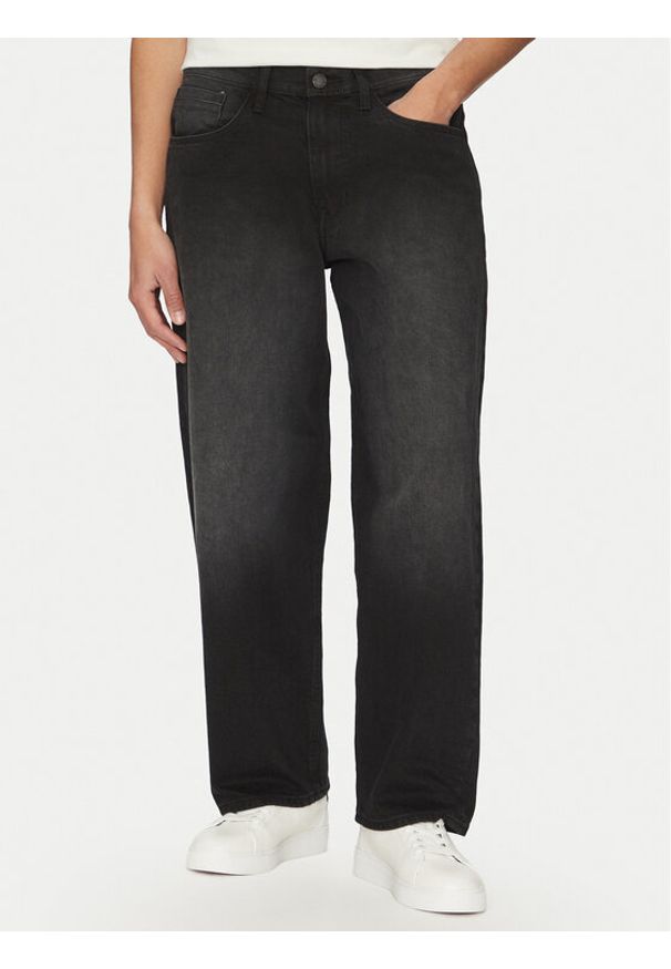 Blend Jeansy 20718404 Czarny Relaxed Fit. Kolor: czarny