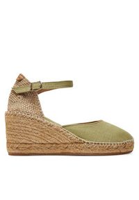 Toni Pons Espadryle Caldes Zielony. Kolor: zielony. Materiał: materiał #2